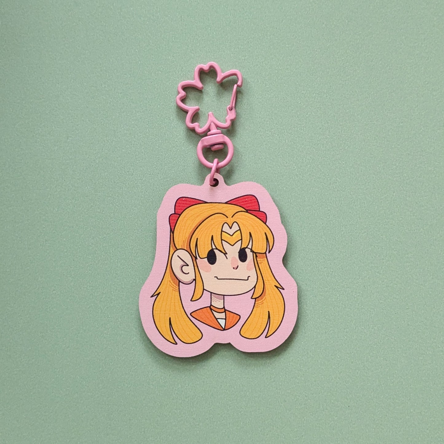 Sailor Moon Wooden Keychain Set 🌿