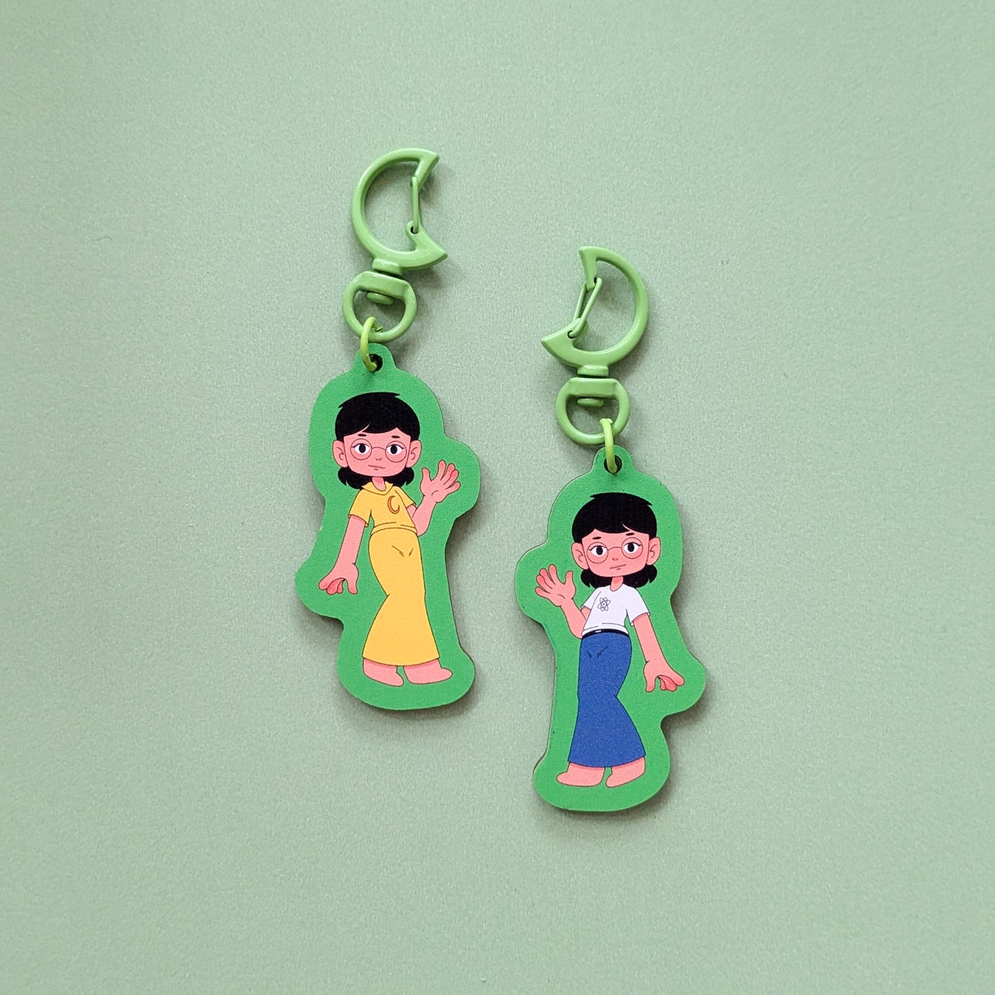 Homestuck Kids Wooden Keychain Set 🌿