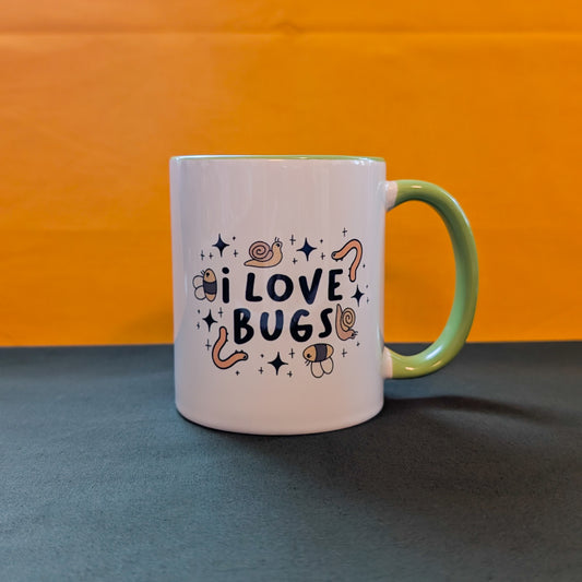 I Love Bugs Coffee Mug