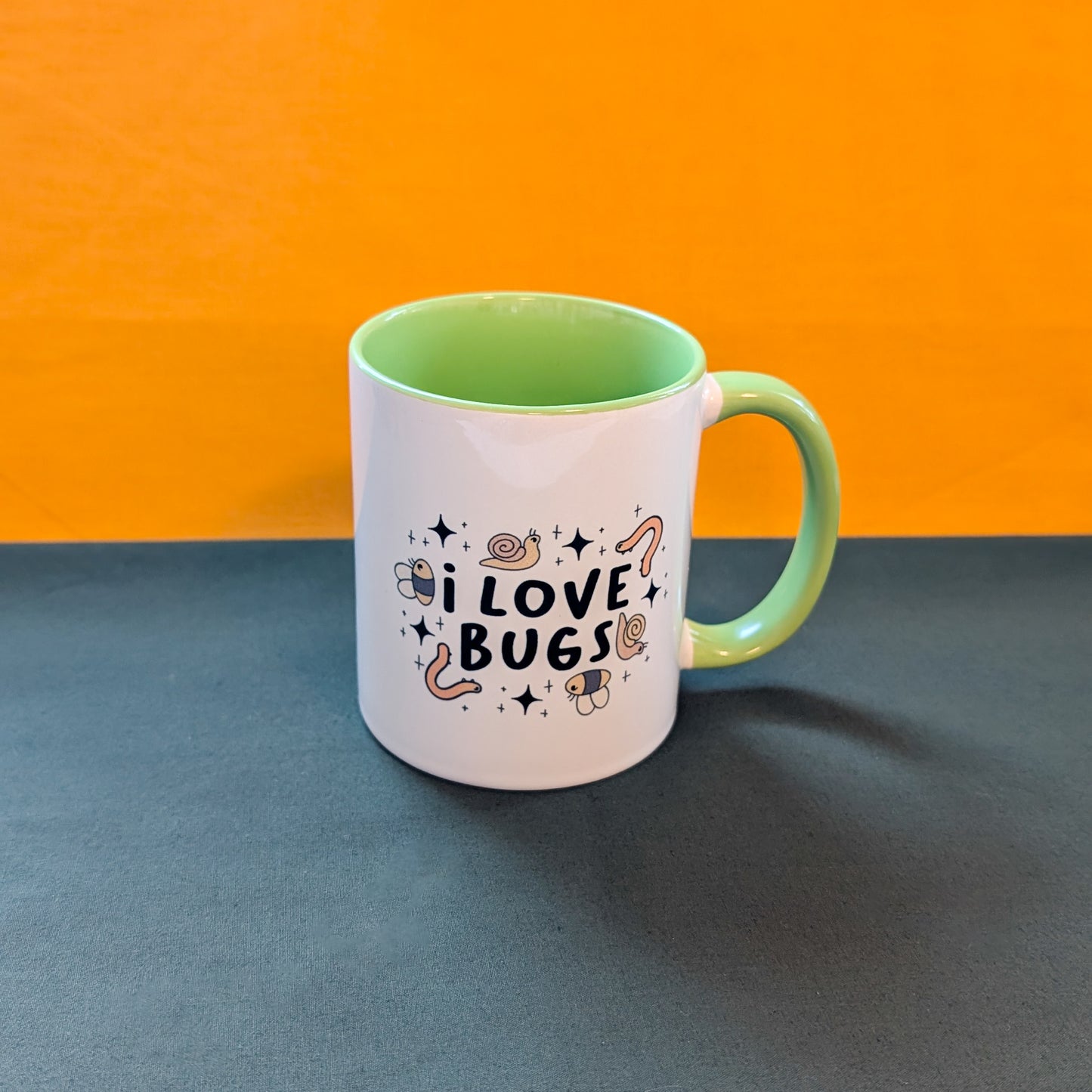 I Love Bugs Coffee Mug