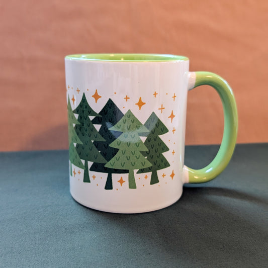 Tree Line Coffee Mug