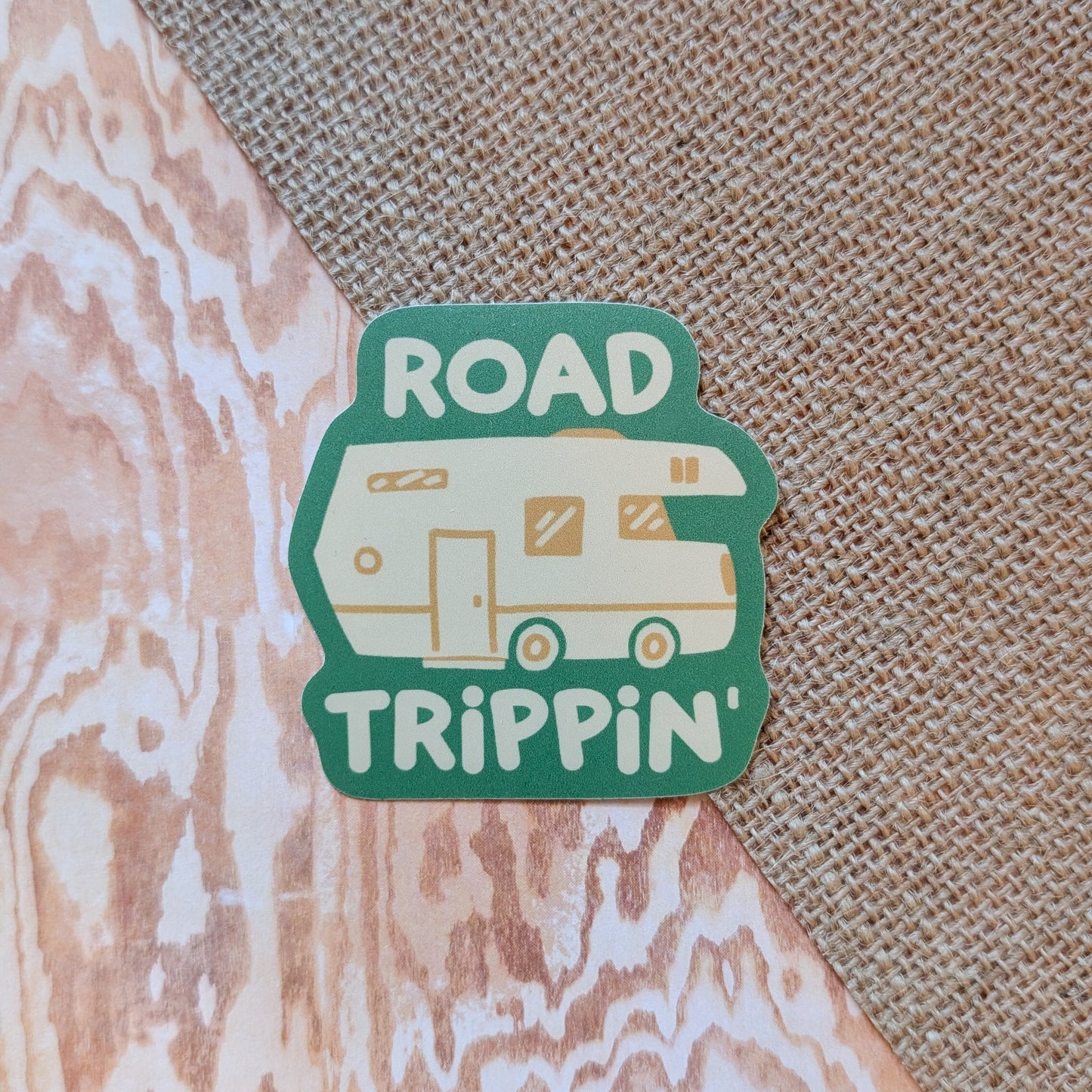 Road Trippin Sticker