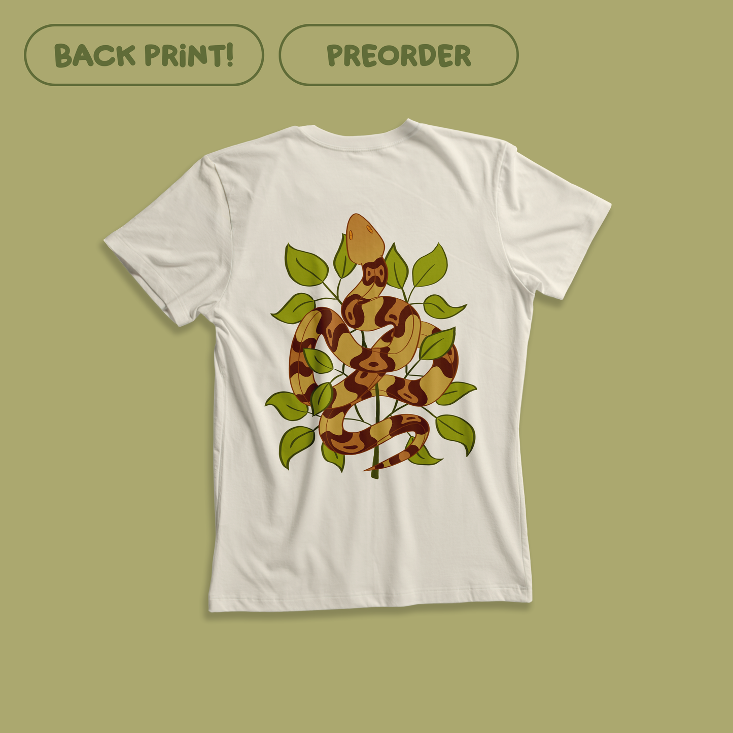 Copperhead Cotton T-Shirt [Preorder] 🌿