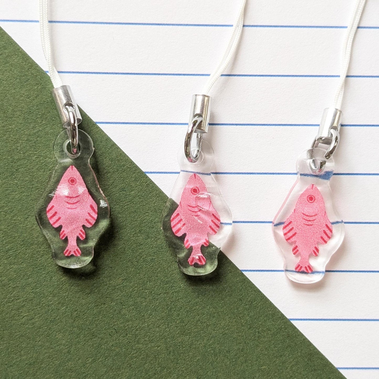 Candy Fish Phone Charm Set